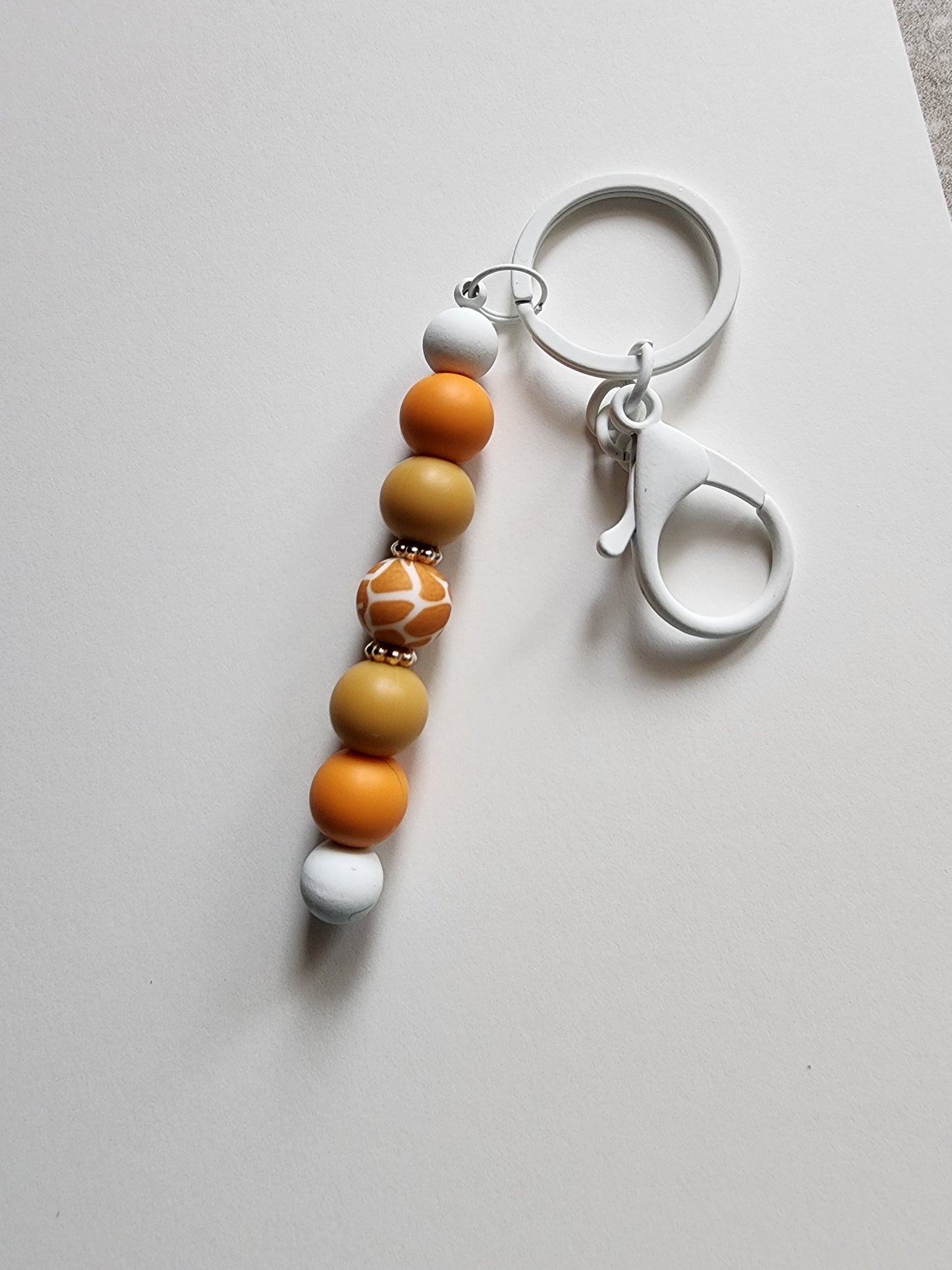 Giraffe Ombre Bar Keychain