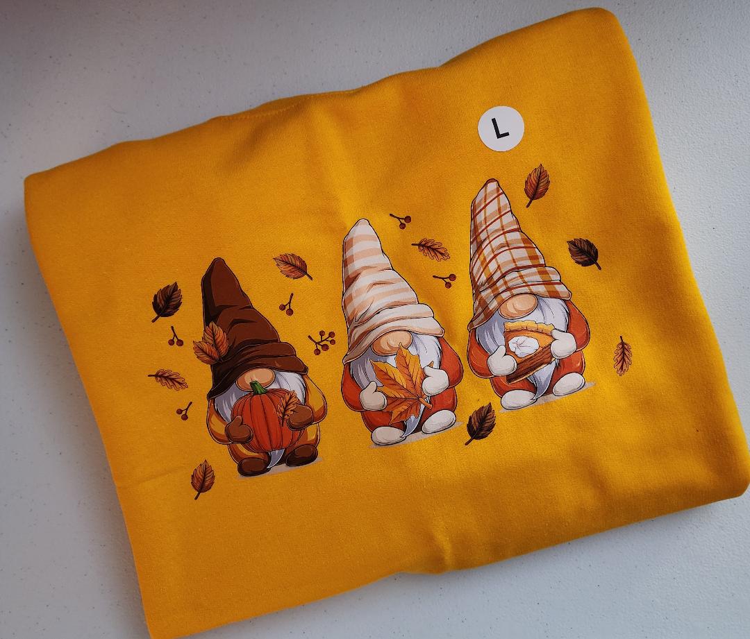3 Fall Gnomes - Large