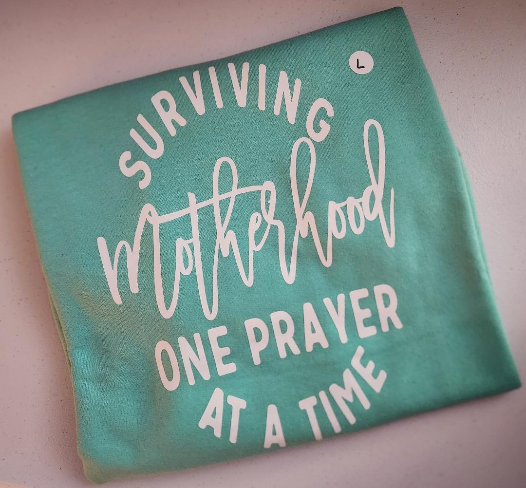 Surviving Motherhood One Prayer at a Time - Large