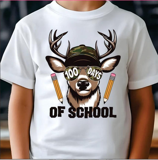 100 Days of School - deer (Child's Size)