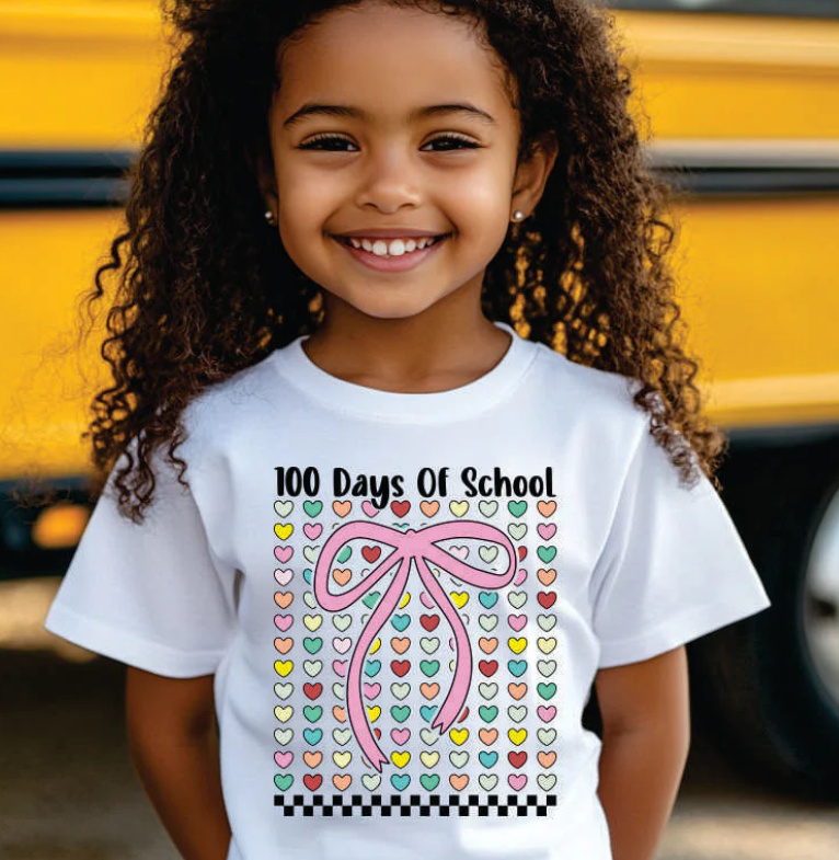 100 Days of School Hearts- Child