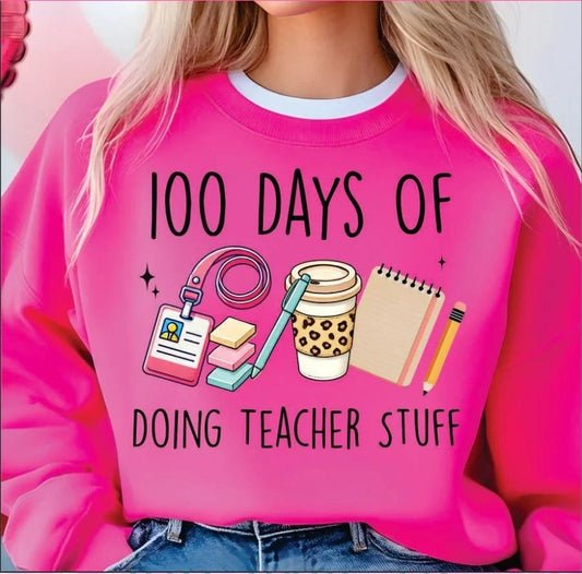 100 Days of Doing Teacher Stuff