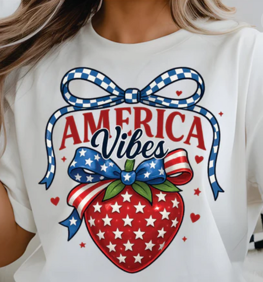 America Vibes- Strawberry
