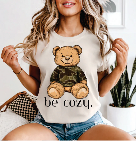 Camo Bear Be Cozy