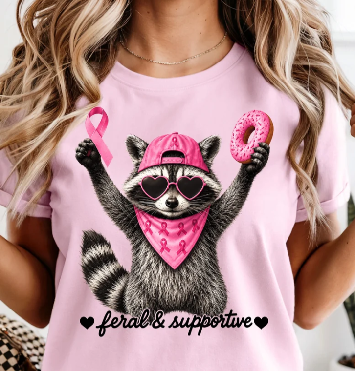 Feral and Supportive (Breast Cancer)