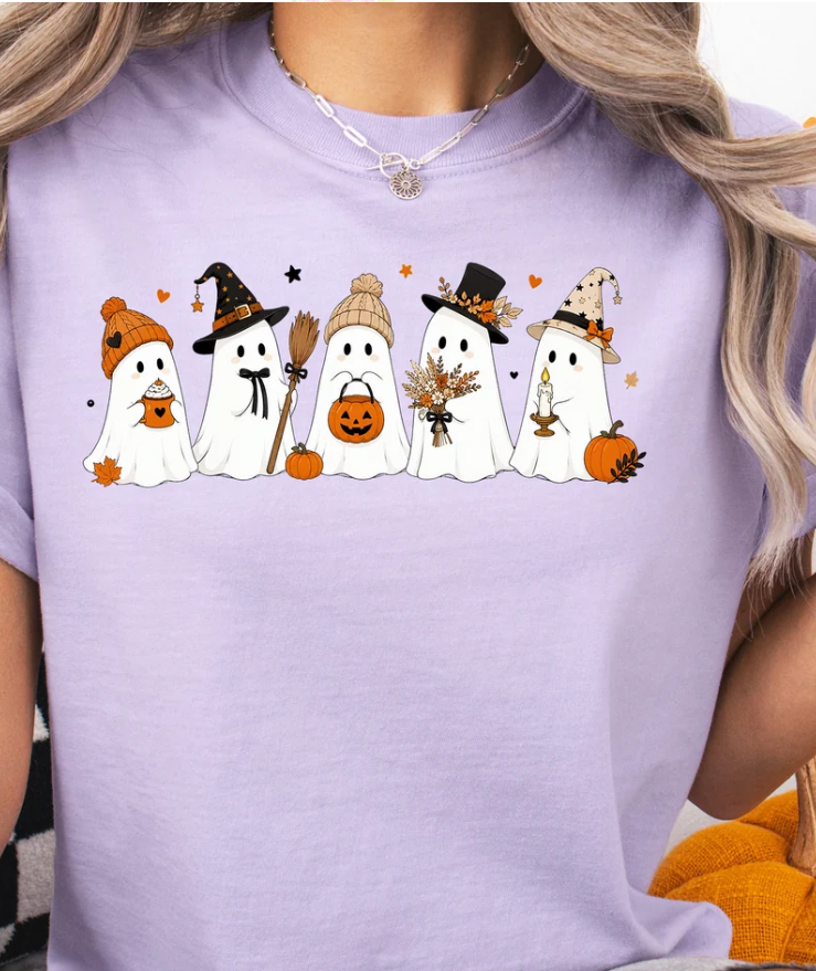 Halloween Ghosts Witch Hats