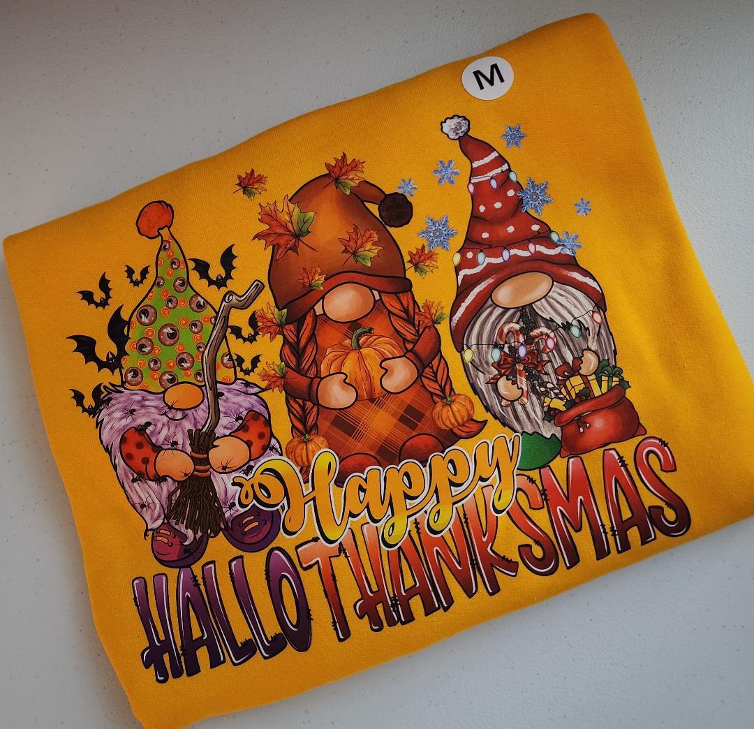 Happy Hallowthanksmas - Medium