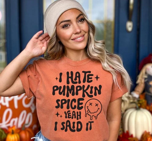 I Hate Pumpkin Spice