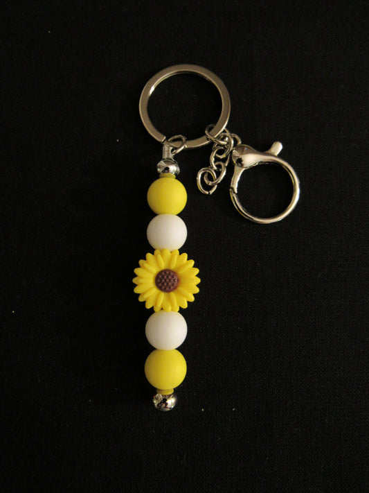 Sunflower Bar Keychain