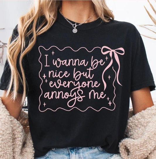 I Wanna Be Nice But Everyone Annoys Me