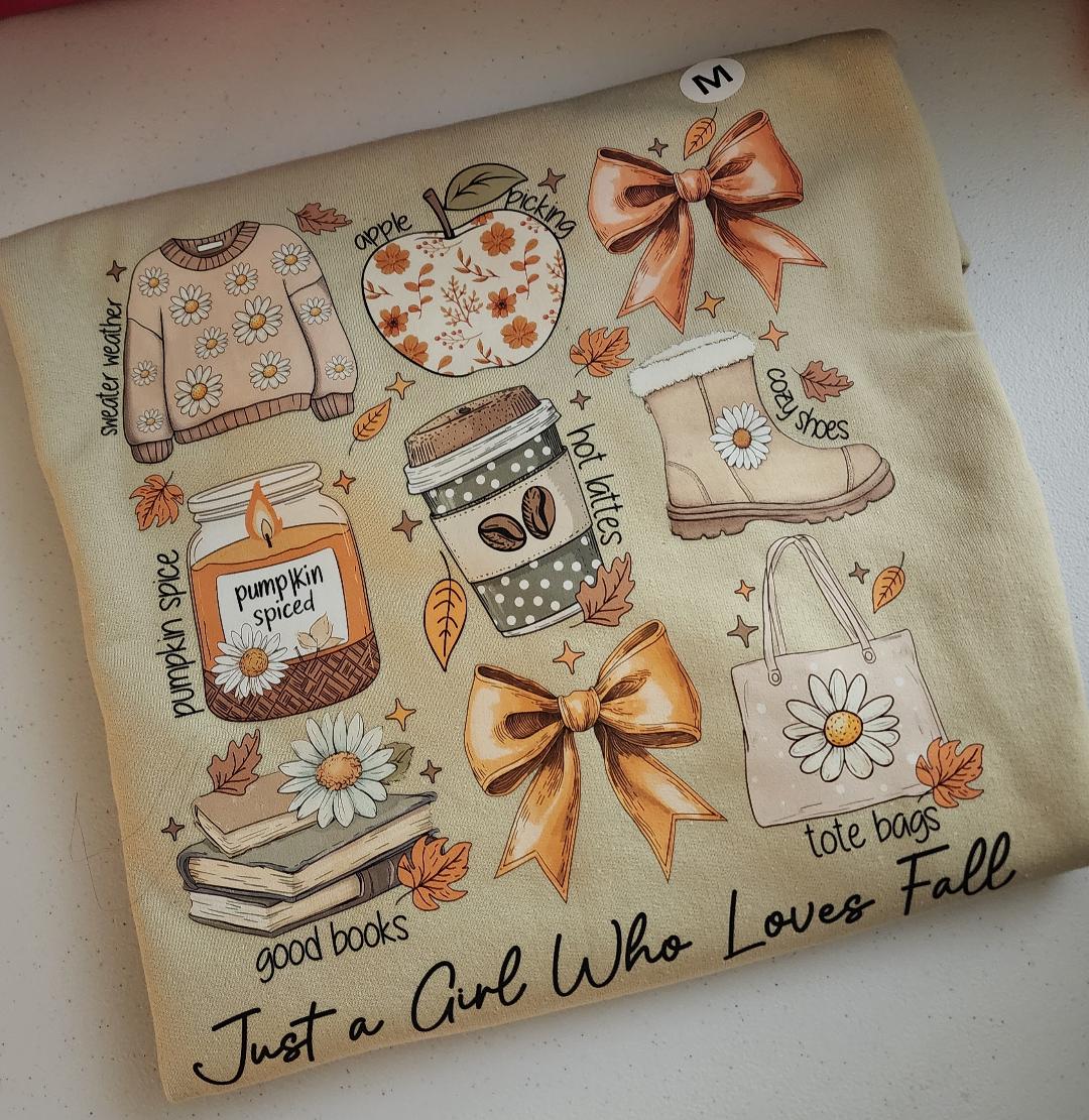 Just a Girl Who Loves Fall - Medium