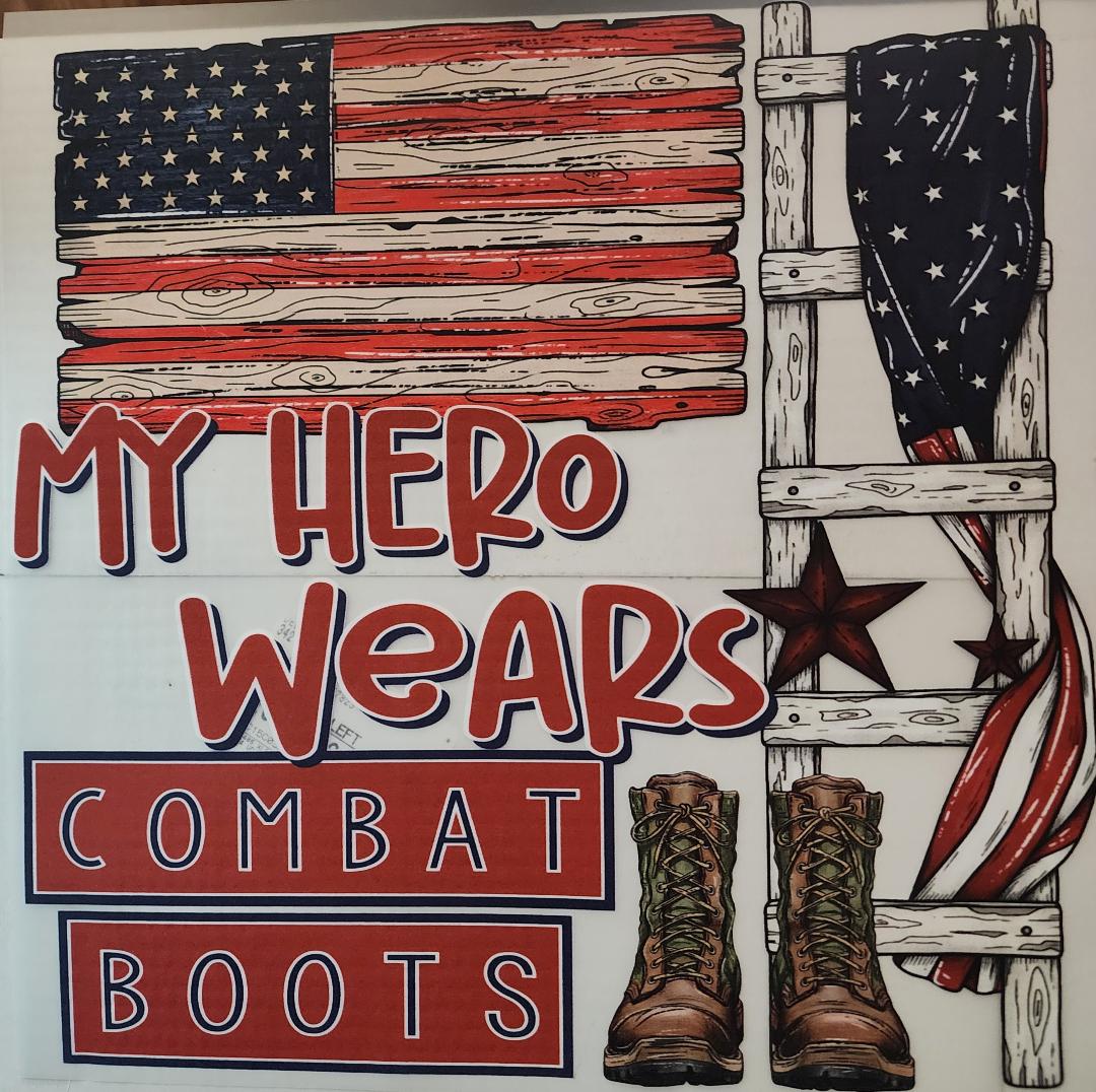 My Hero Wears Combat Boots