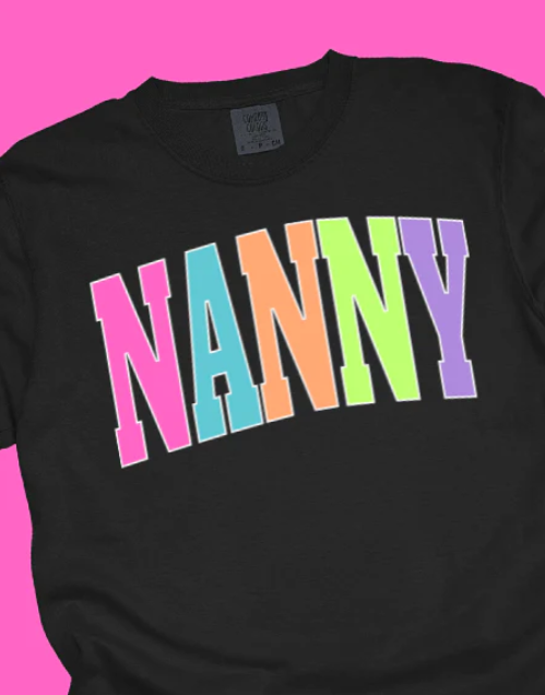 NANNY-Varsity Letters