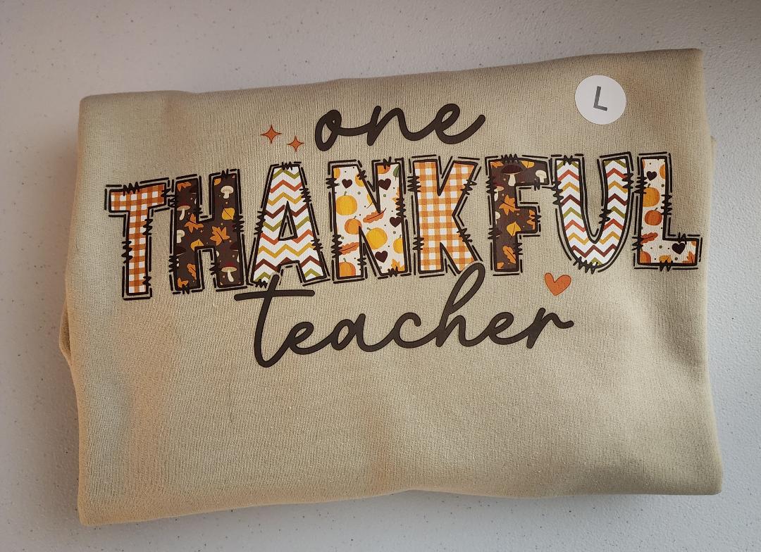 One Thankful Teacher - Large