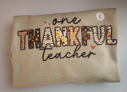 One Thankful Teacher - Large