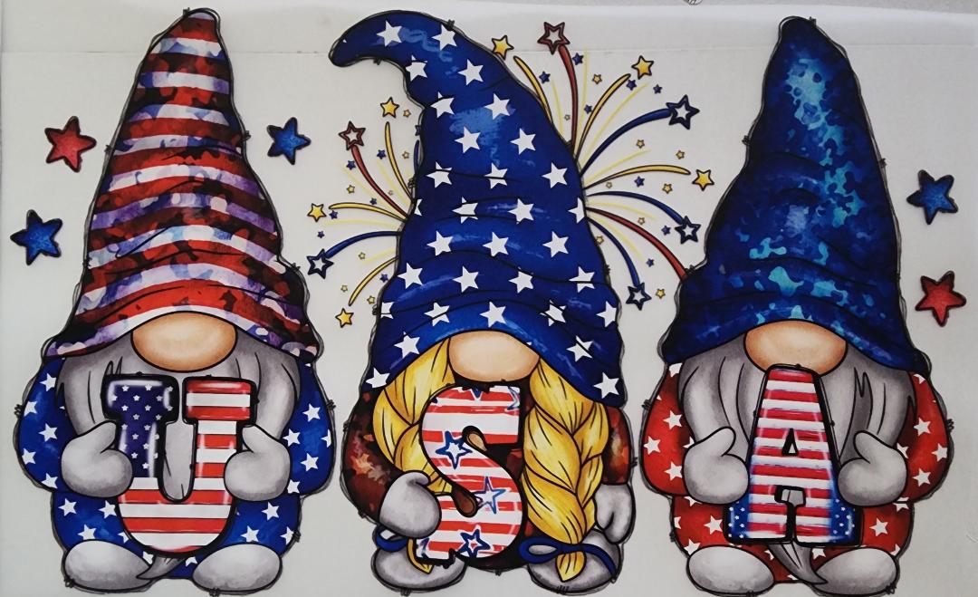 Patriotic USA Gnomes