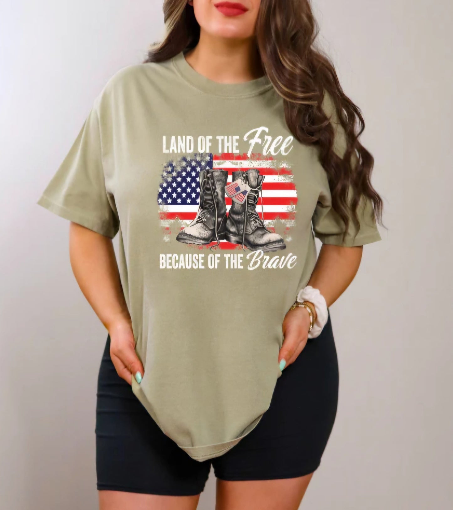 Land of the Free because of the Brave