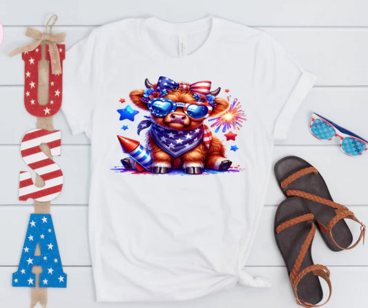 Patriotic Cow