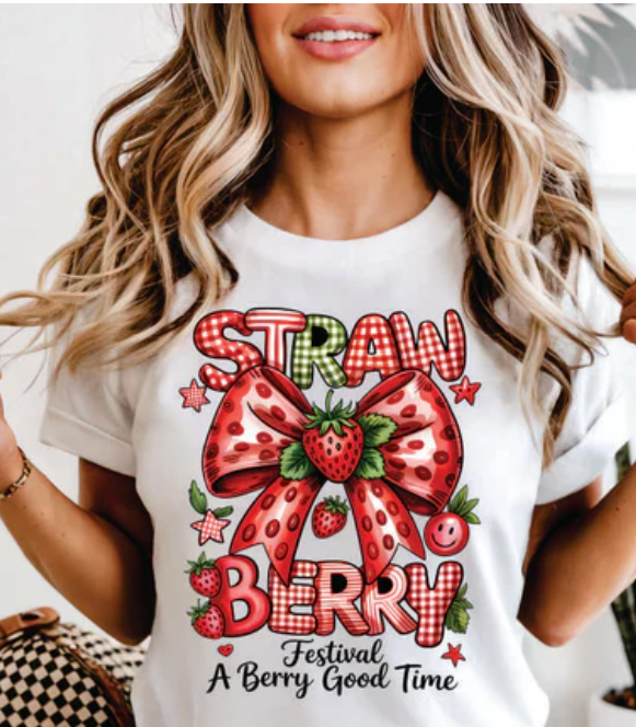 Strawberry Festival Bow