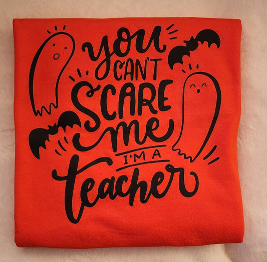 You Don't Scare Me | Orange Crewneck